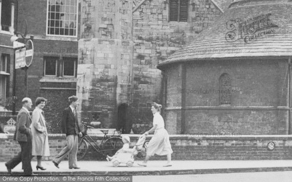 Photo of Cambridge, Pedestrians c.1955