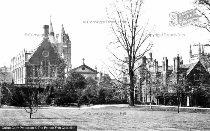 Photo of Cambridge, Pembroke College, From Masters' Garden c.1878