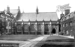 Pembroke College, Ivy Court 1908, Cambridge