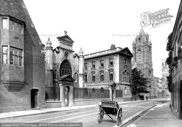 Photo of Cambridge, Peterhouse 1890