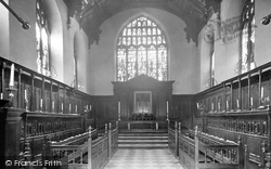 Peterhouse Chapel 1923, Cambridge