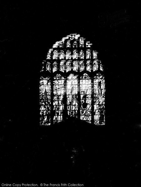 Photo of Cambridge, Peterhouse College Chapel, East Window 1914