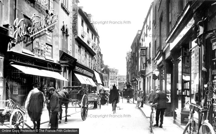 Photo of Cambridge, Petty Cury 1909