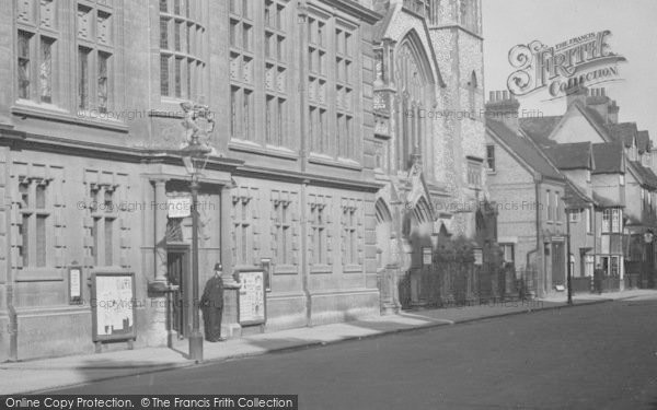 Photo of Cambridge, Policeman In St Andrew's Street 1931