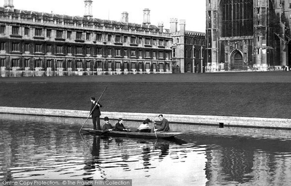 Photo of Cambridge, Punting 1908
