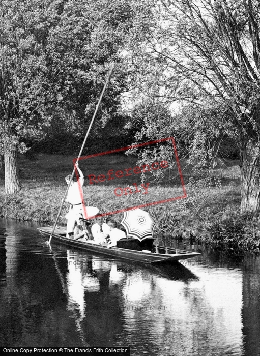 Photo of Cambridge, Punting On The Granta 1914