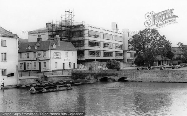 Photo of Cambridge, River Cam And The Mill Inn c.1965