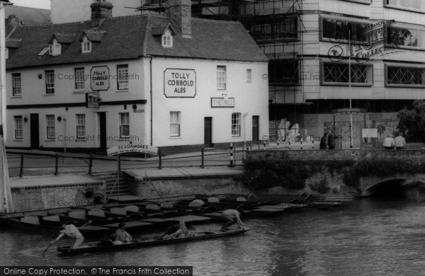 Photo of Cambridge, River Cam And The Mill Inn c.1965