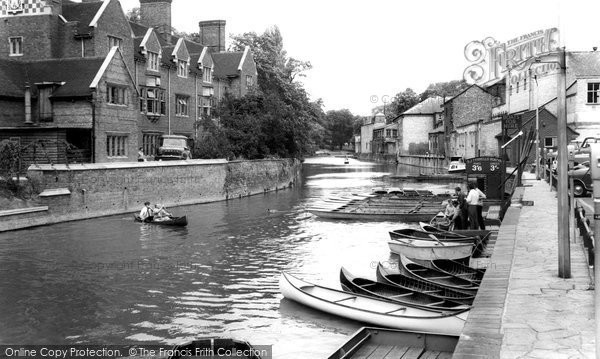 Photo of Cambridge, River Cam c.1965