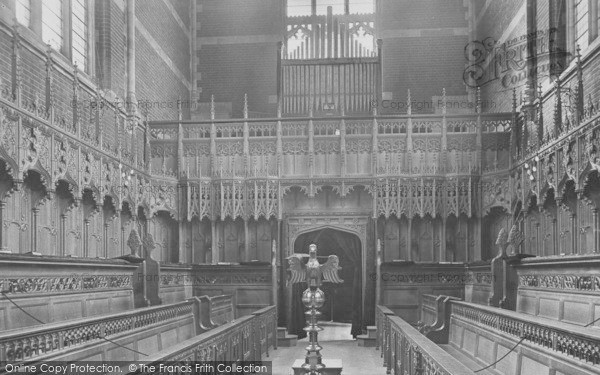 Photo of Cambridge, Selwyn College Chapel 1911