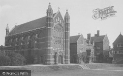 Selwyn College Chapel And Masters House 1911, Cambridge
