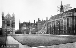 Selwyn College Dining Hall And Chapel 1911, Cambridge