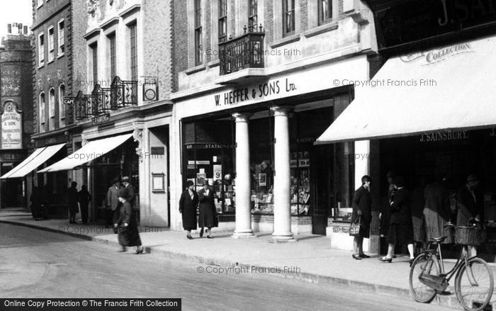 Photo of Cambridge, Sidney Street 1931
