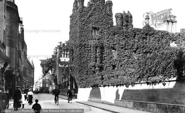 Photo of Cambridge, Sidney Sussex College 1908