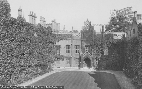 Photo of Cambridge, Sidney Sussex College 1908