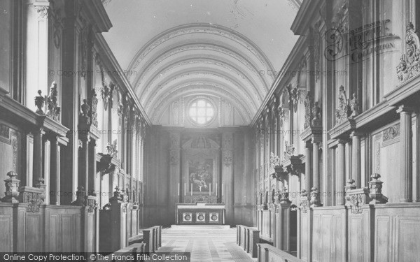 Photo of Cambridge, Sidney Sussex College Chapel 1923