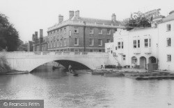Silver Street Bridge c.1965, Cambridge
