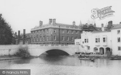 Silver Street Bridge c.1965, Cambridge
