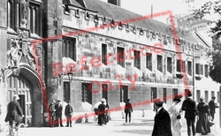 St Andrew's Street And The Great Gate 1908, Cambridge