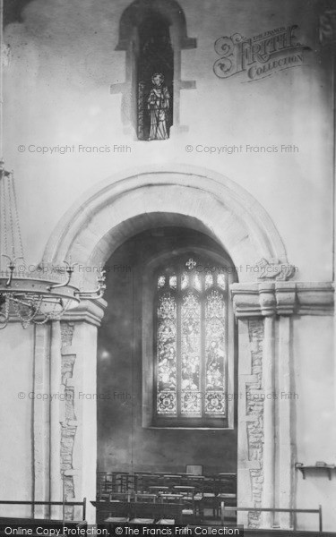 Photo of Cambridge, St Benedict's Church, Norman Arch And Saxon Window 1909