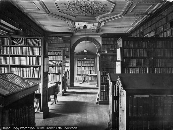 Photo of Cambridge, St Catharine's College Library 1931