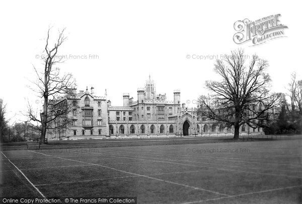 Photo of Cambridge, St John's College 1890