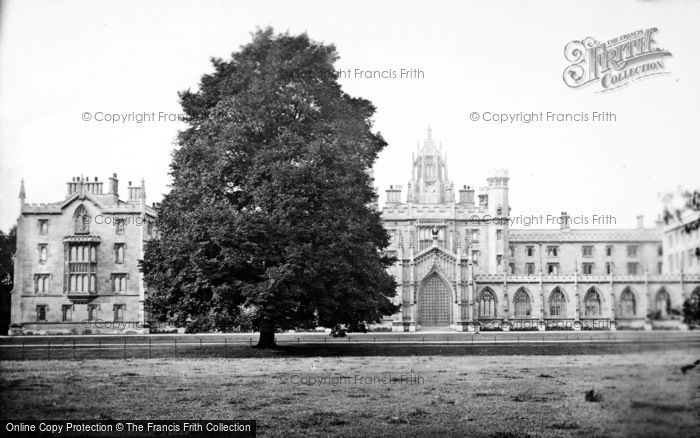 Photo of Cambridge, St John's College 1890
