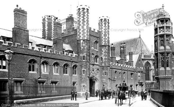 Photo of Cambridge, St John's College 1908