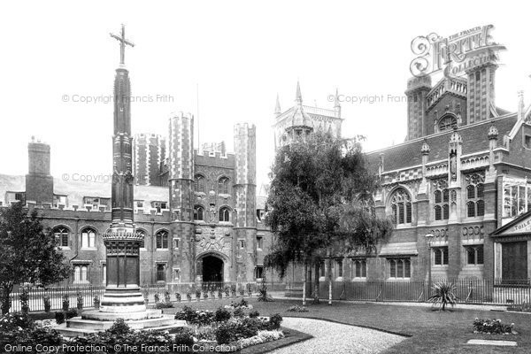 Photo of Cambridge, St John's College And All Saints Cross 1908