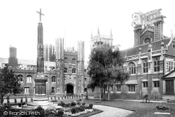 St John's College And All Saints Cross 1908, Cambridge