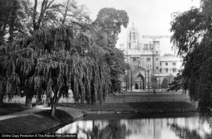 Photo of Cambridge, St John's College And River c.1930