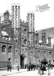 St John's College, By The Main Gate 1908, Cambridge