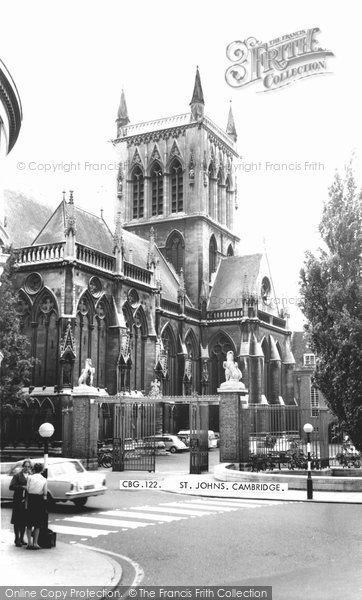 Photo of Cambridge, St John's College c.1960