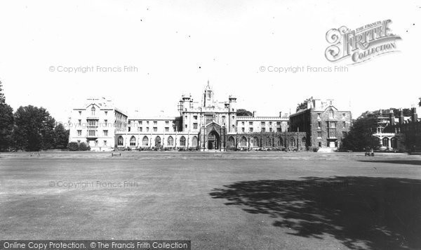 Photo of Cambridge, St John's College c.1965