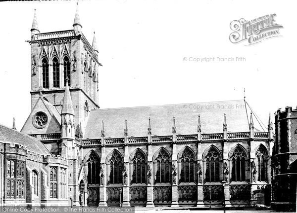Photo of Cambridge, St John's College Chapel 1890