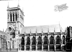 St John's College Chapel 1890, Cambridge
