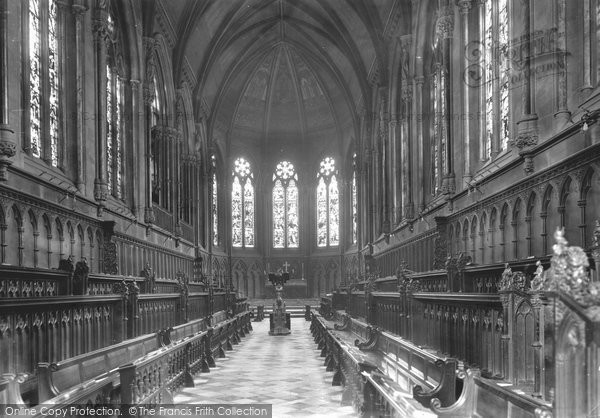 Photo of Cambridge, St John's College Chapel 1923