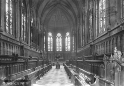 St John's College Chapel 1923, Cambridge