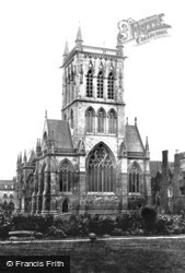 St John's College Chapel c.1869, Cambridge