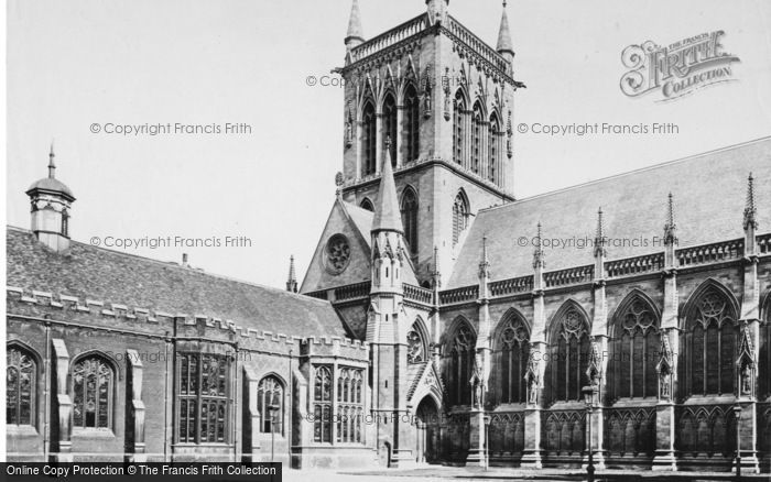 Photo of Cambridge, St John's College Chapel c.1873