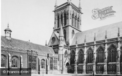 St John's College Chapel c.1873, Cambridge