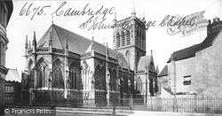 St John's College Chapel c.1873, Cambridge