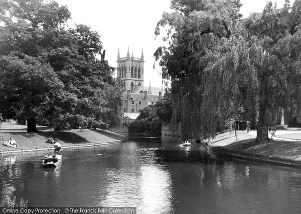 Photo of Cambridge, St John's College Chapel Tower c.1955