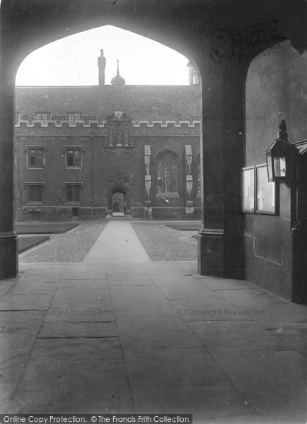 Photo of Cambridge, St John's College Entrance 1931