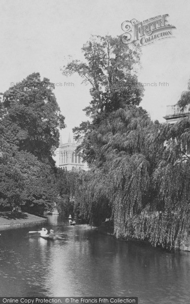 Photo of Cambridge, St John's College From River 1908