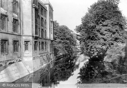 St John's College From The Bridge Of Sighs 1890, Cambridge