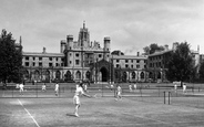St John's College Tennis Court c.1955, Cambridge