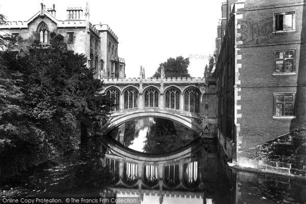 Photo of Cambridge, St John's College, The Bridge Of Sighs 1908