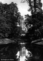 St John's College Tower And River Bend 1890, Cambridge