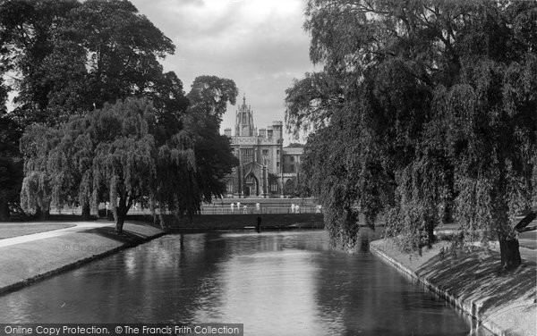 Photo of Cambridge, St John's College View On The Cam 1914